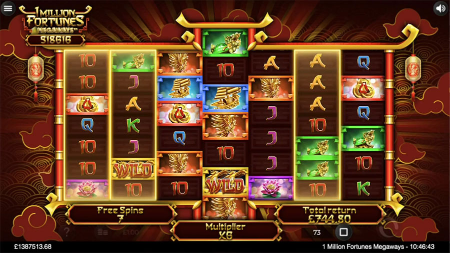 1 Million Fortunes Megaways slot