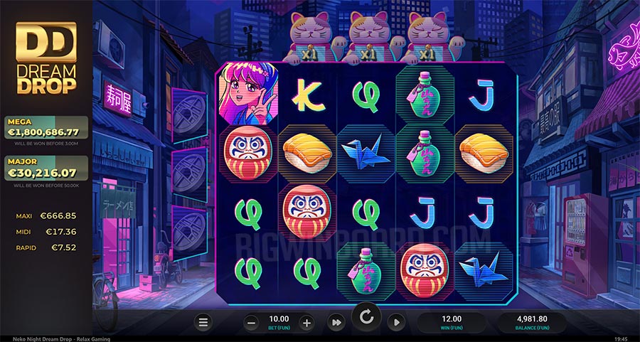 Neko Night Dream Drop slot