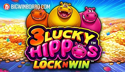 3 Lucky Hippos slot