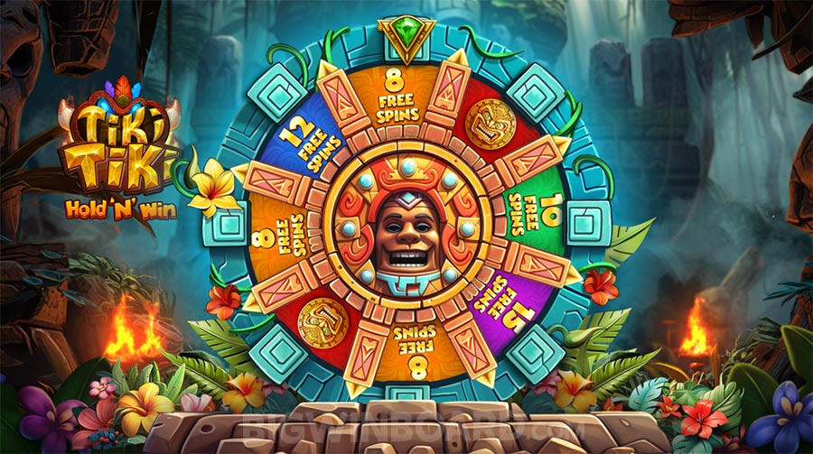 Tiki Tiki Hold 'n' Win slot