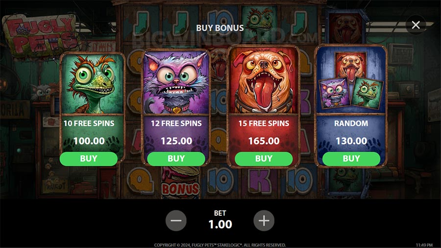 Fugly Pets slot